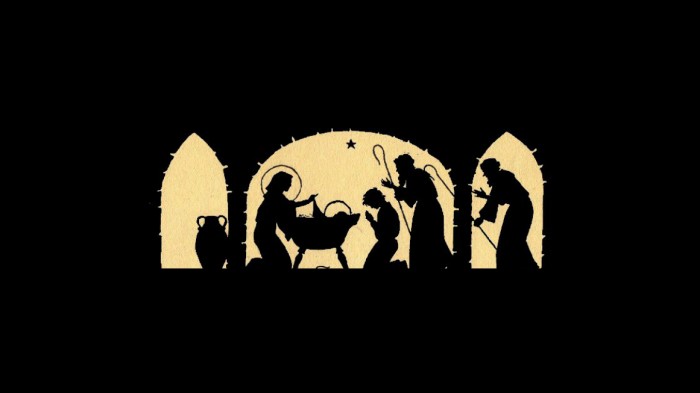 nativity silhouette patterns